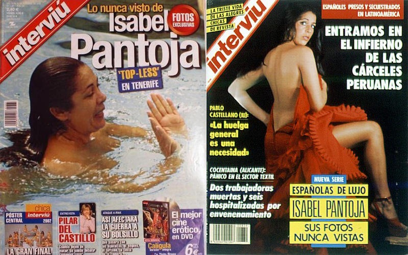 Isabel Pantoja foto amatoriali culo nudo 99